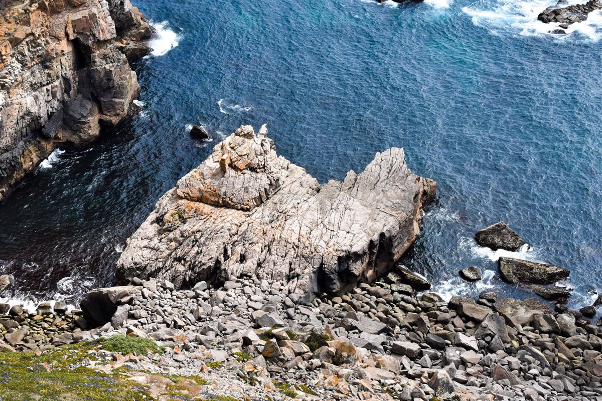 The rugged Atlantic coastline of Morocco, dotted with surf breaks