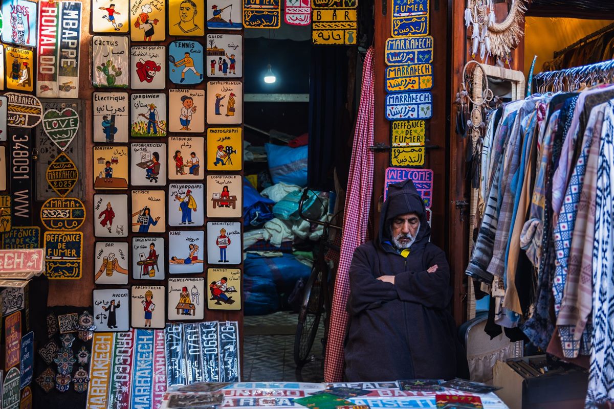 Marrakech medina — how to get from Taghazout to Marrakech